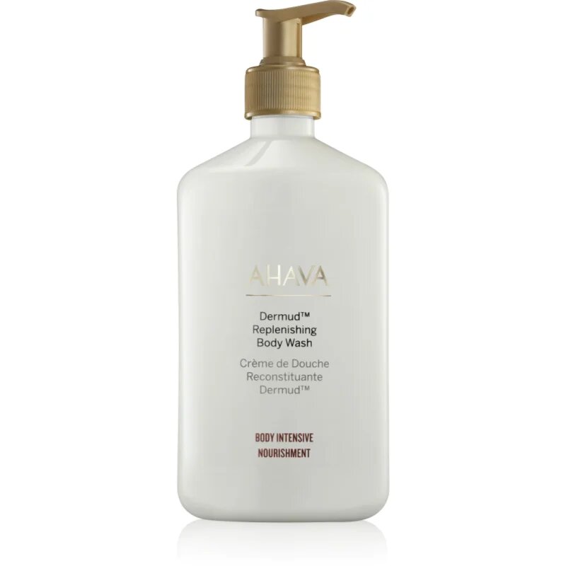 Ahava Dermud™ pomirjajoča krema za prhanje za suho in občutljivo kožo 400 ml