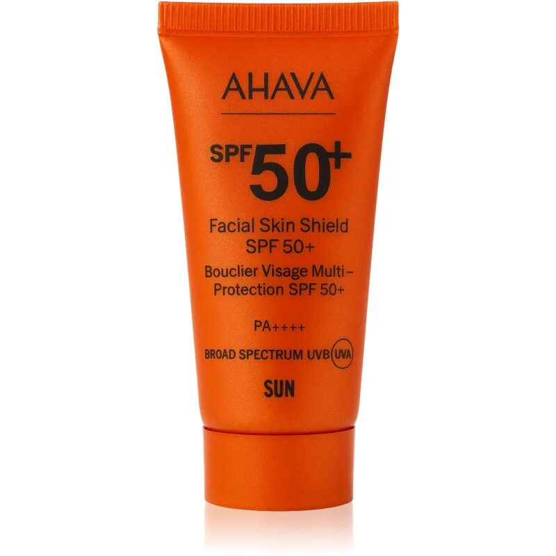 Ahava Facial Skin Shield zaščitna krema za obraz SPF 50+ 15 ml