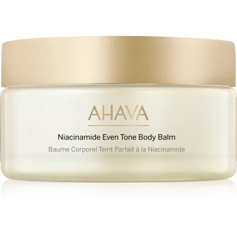 Ahava Niacinamide Even Tone Body Balm balzam za telo za osvetljevanje kože in hidratacijo 220 ml