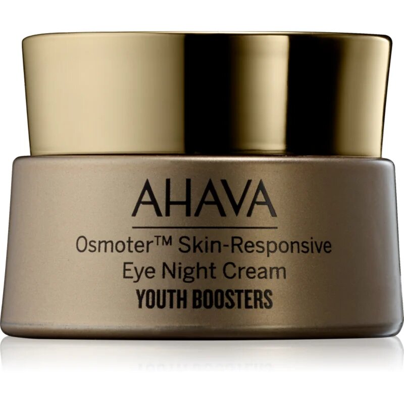 Ahava Osmoter™ Skin-Responsive posvetlitvena krema za predel okoli oči proti zabuhlosti in temnim kolobarjem 15 ml