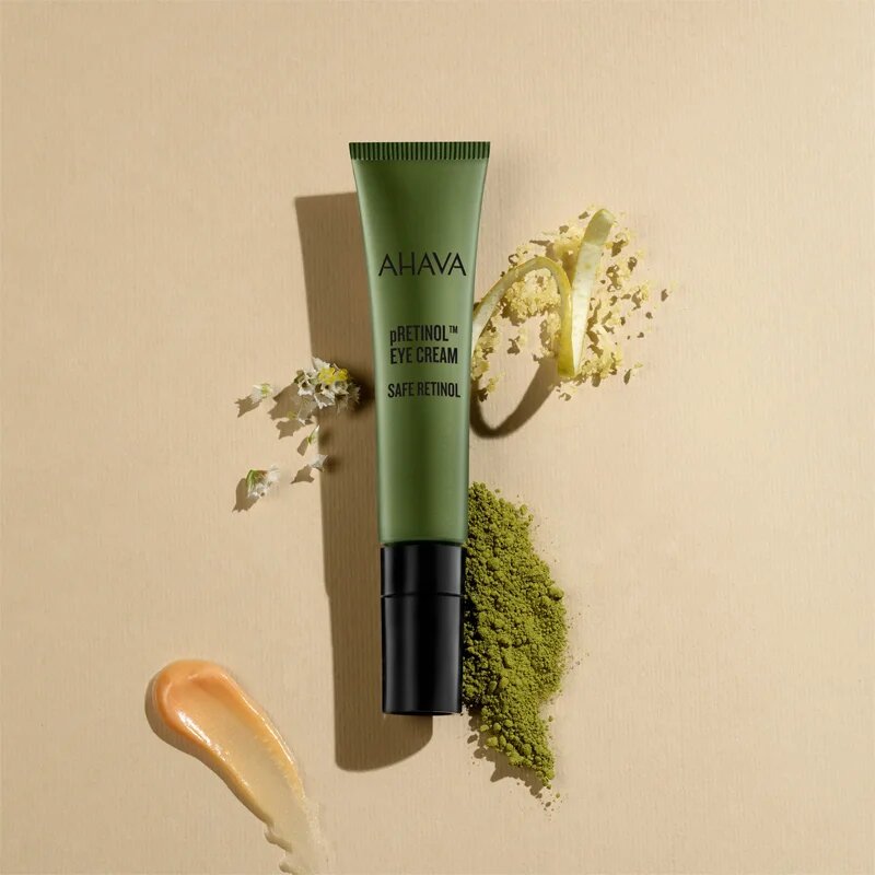 Ahava Safe Retinol krema proti gubam za predel okoli oči z retinolom 15 ml