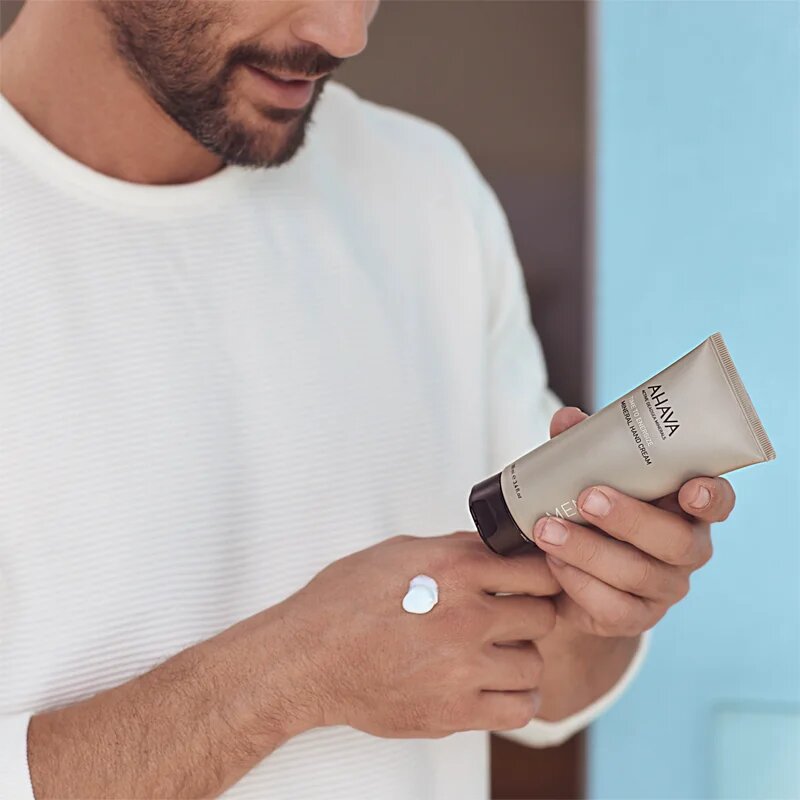 Ahava Time To Energize Men mineralna krema za roke 100 ml