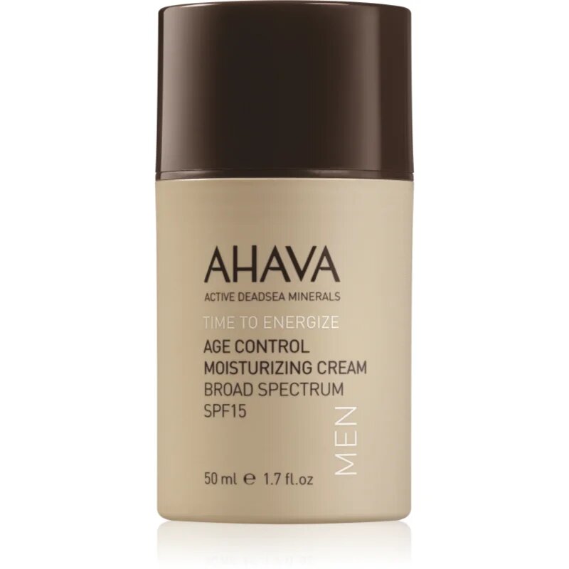 Ahava Time To Energize Men vlažilna pomlajevalna krema SPF 15 50 ml