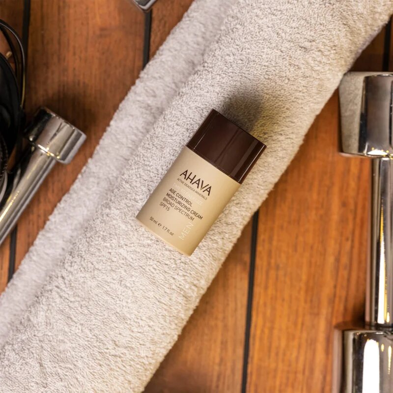 Ahava Time To Energize Men vlažilna pomlajevalna krema SPF 15 50 ml