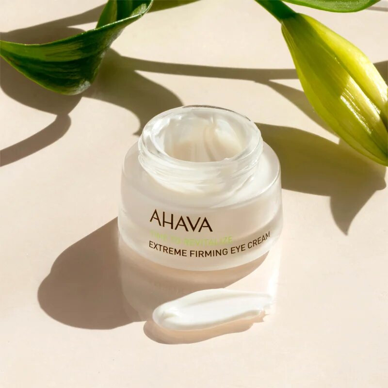 Ahava Time To Revitalize krema za učvrstitev kože okoli oči proti gubam 15 ml