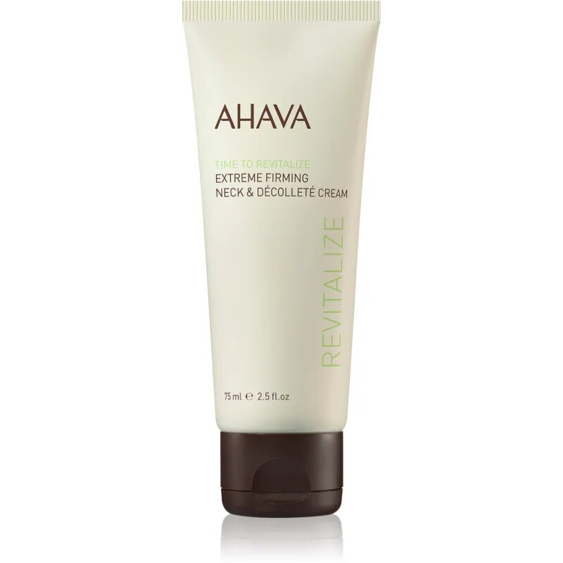 Ahava Time To Revitalize učvrstitvena krema za vrat in dekolte 75 ml