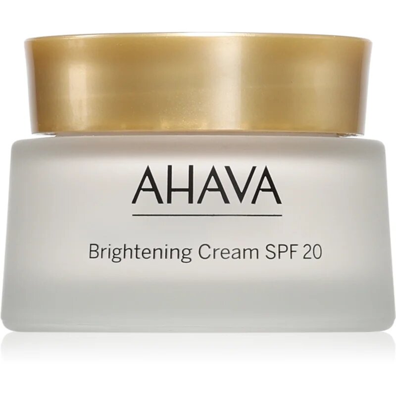 Ahava Time To Smooth posvetlitvena vlažilna krema SPF 20 50 ml