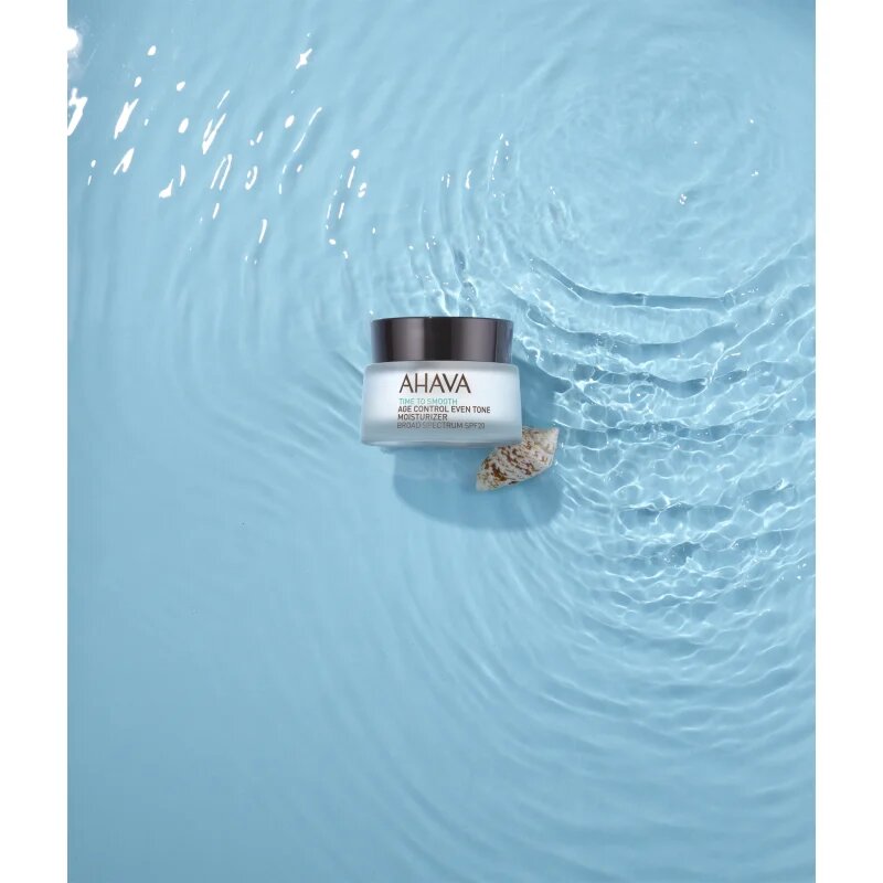 Ahava Time To Smooth posvetlitvena vlažilna krema SPF 20 50 ml