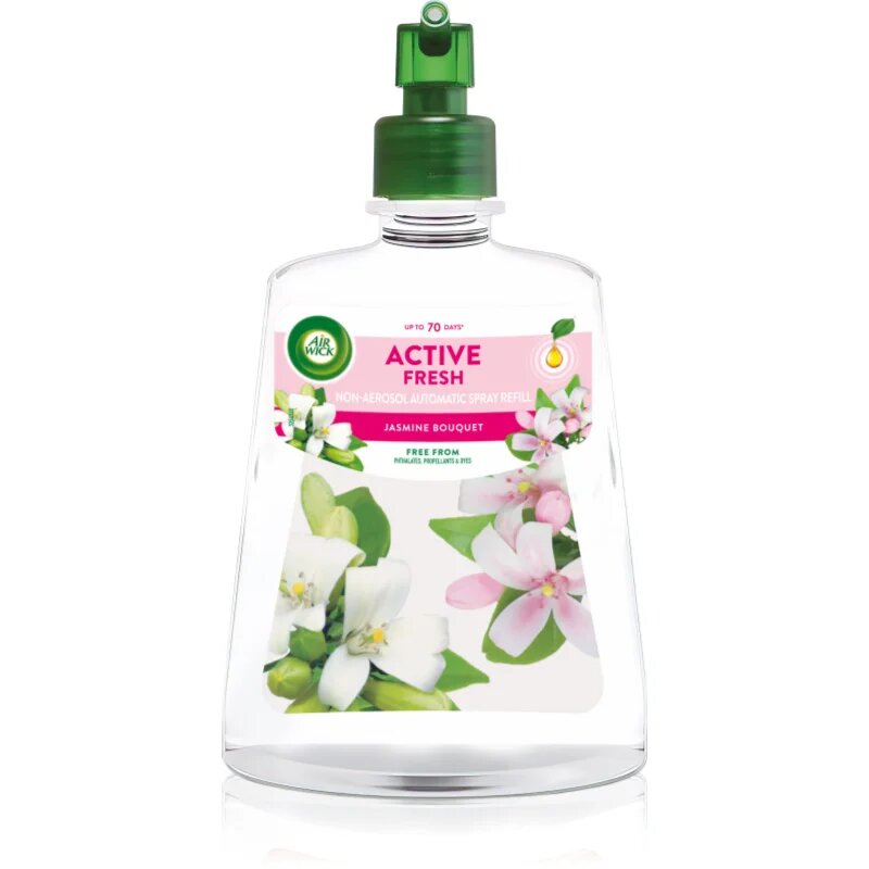 Air Wick Active Fresh Jasmine Bouquet osvežilec zraka nadomestno polnilo 228 ml