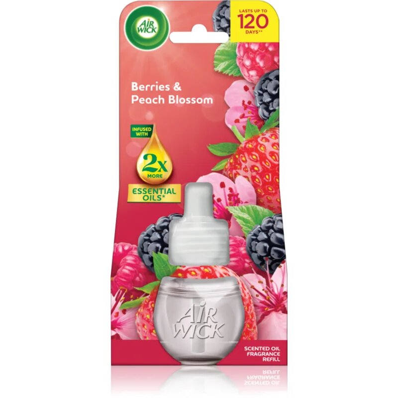 Air Wick Berries & Peach Blossom polnilo za aroma difuzor 19 ml