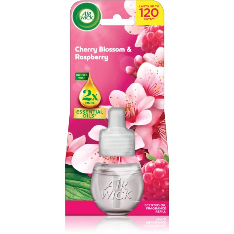 Air Wick Cherry Blossom & Rasberry polnilo za aroma difuzor 19 ml