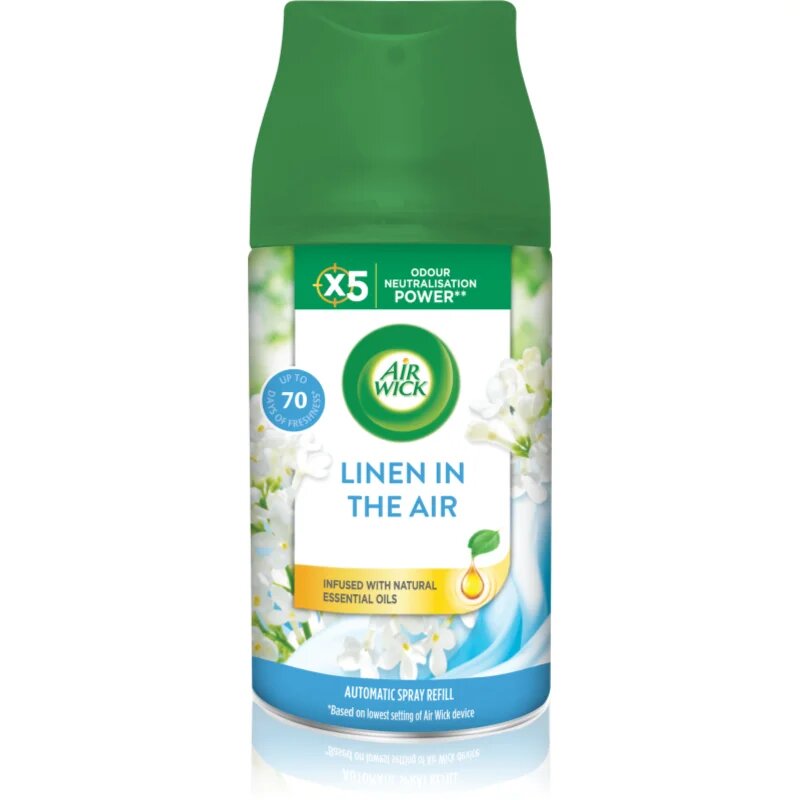 Air Wick Freshmatic Linen In The Air osvežilec zraka nadomestno polnilo 250 ml