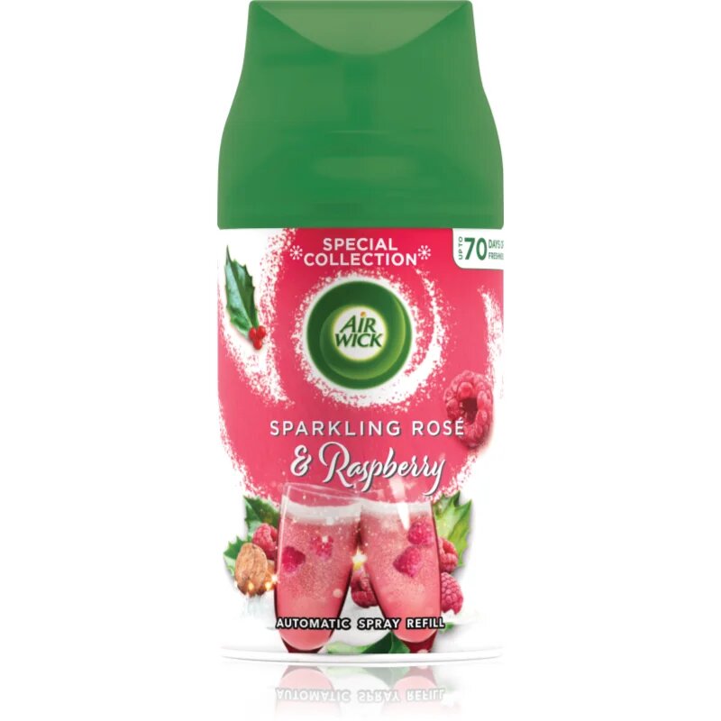 Air Wick Freshmatic Sparkling Rose & Raspberry osvežilec zraka nadomestno polnilo 250 ml