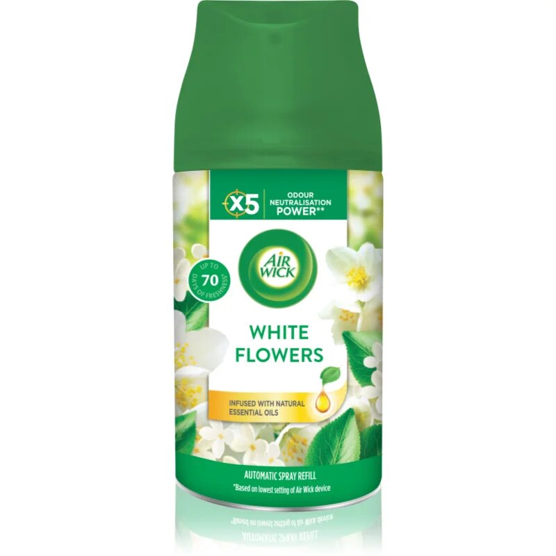 Air Wick Freshmatic White Flowers osvežilec zraka nadomestno polnilo 250 ml