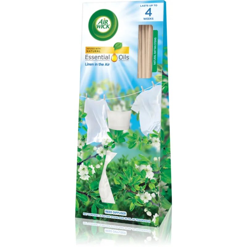 Air Wick Life Scents Linen In The Air aroma difuzor s polnilom 30 ml