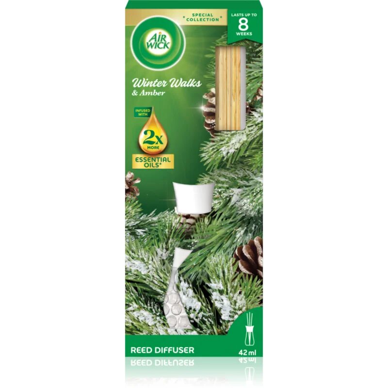 Air Wick Winter Walks&Amber aroma difuzor s polnilom 42 ml