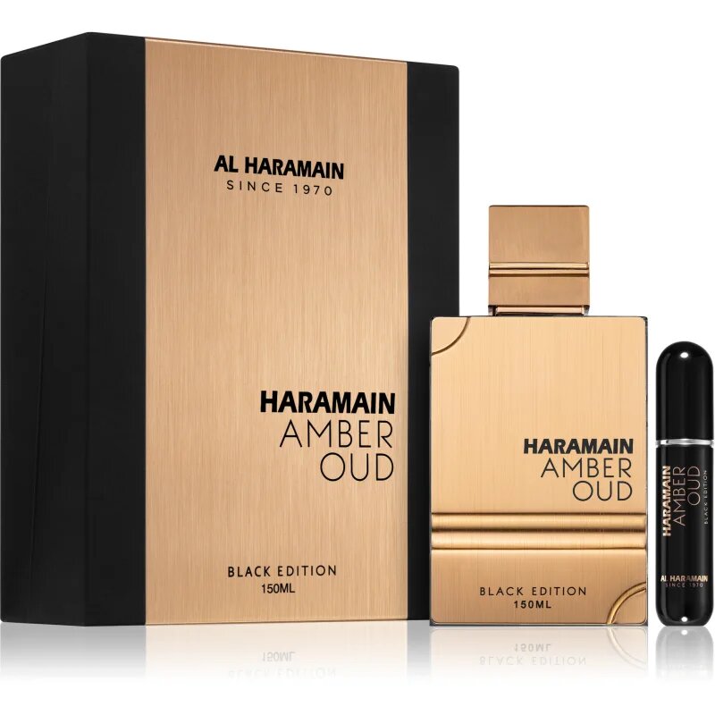 Al Haramain Amber Oud Black Edition parfumska voda uniseks 150 ml
