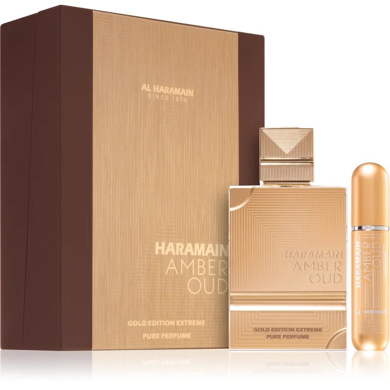 Al Haramain Amber Oud Gold Edition Extreme darilni set uniseks 60 ml