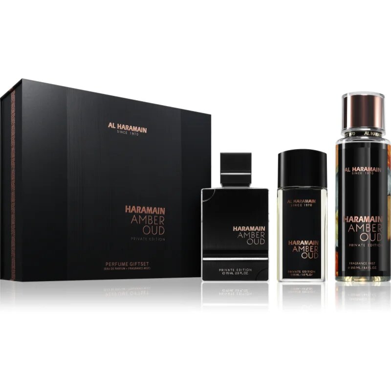 Al Haramain Amber Oud Private Edition darilni set uniseks 1 kos