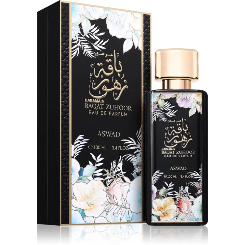 Al Haramain Baqat Zuhoor Aswad parfumska voda za moške 100 ml