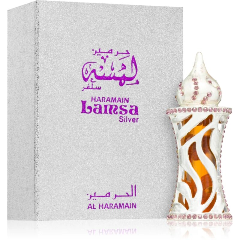 Al Haramain Lamsa Silver parfumirano olje uniseks 12 ml