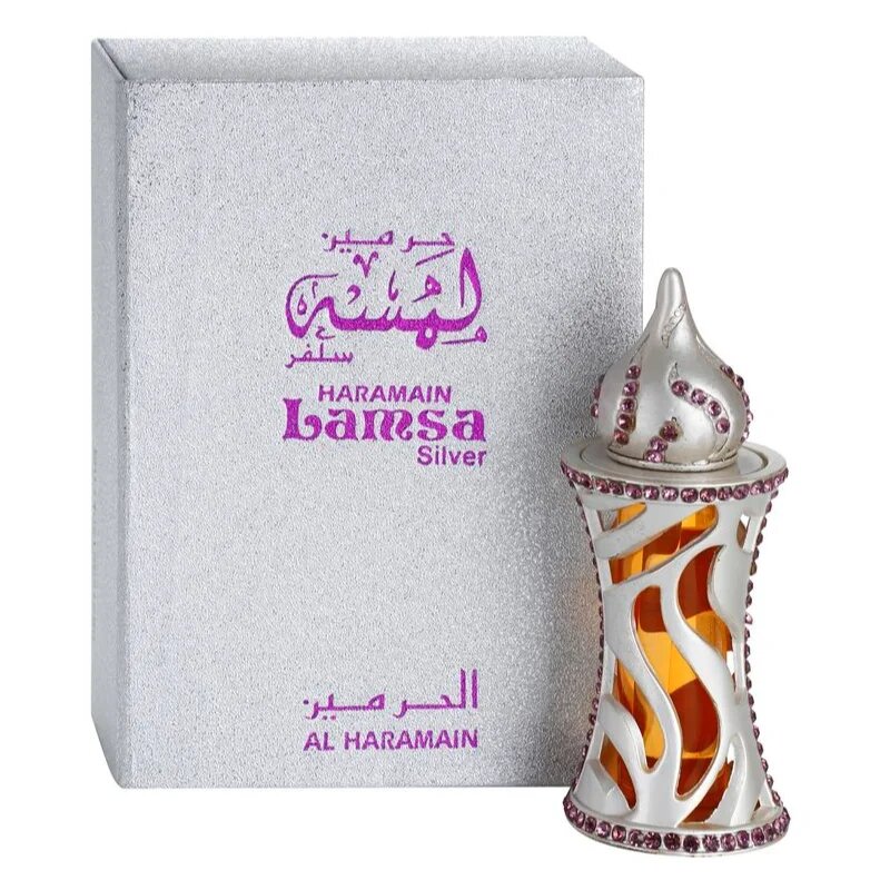 Al Haramain Lamsa Silver parfumirano olje uniseks 12 ml