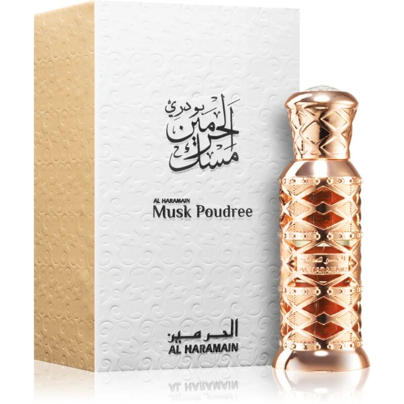 Al Haramain Musk Poudree parfumirano olje za ženske 12 ml