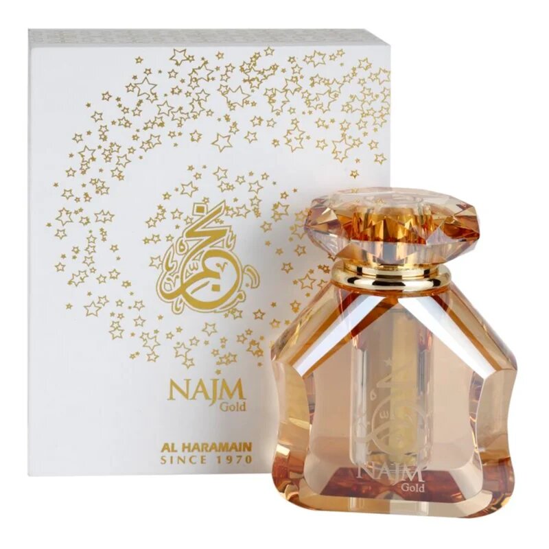 Al Haramain Najm Gold parfumirano olje uniseks 18 ml