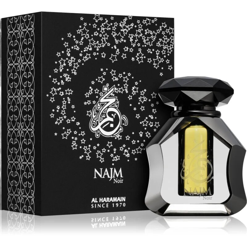 Al Haramain Najm Noir parfumirano olje uniseks 18 ml
