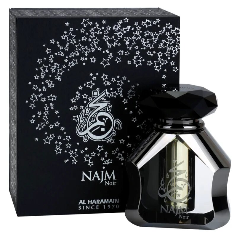 Al Haramain Najm Noir parfumirano olje uniseks 18 ml