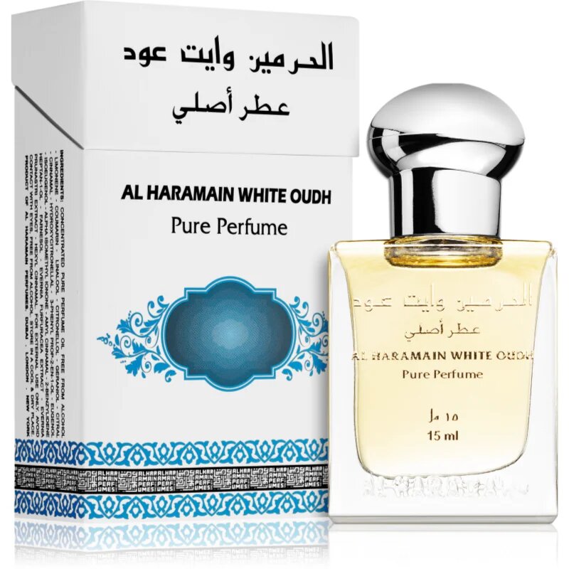 Al Haramain White Oudh parfumirano olje uniseks 15 ml