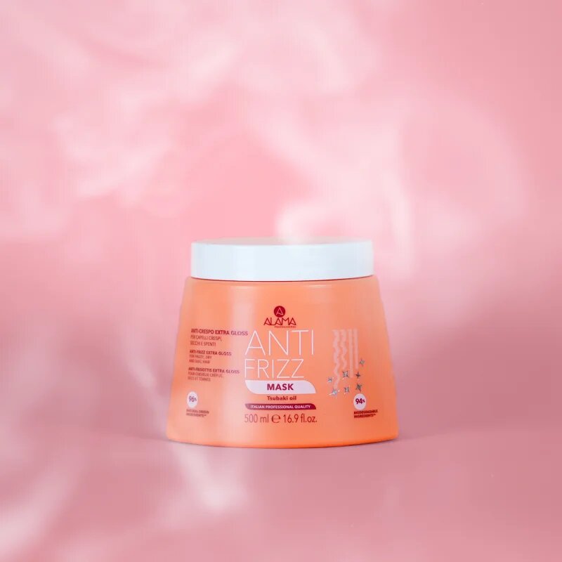 Alama Professional Anti Frizz Gloss Mask maska proti krepastim lasem 500 ml