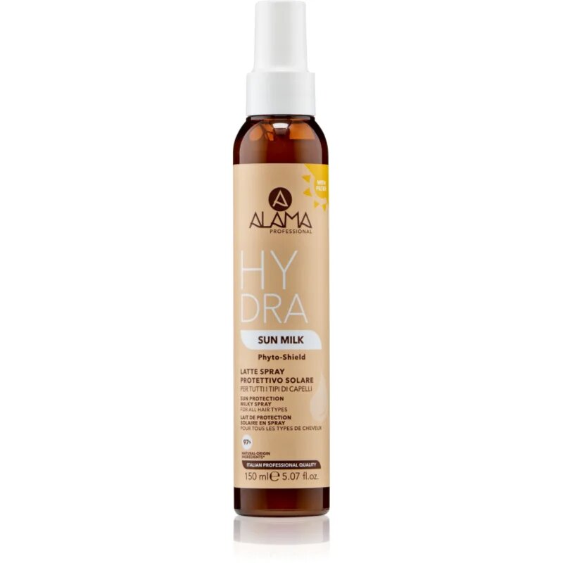 Alama Professional Hydra Sun Milk Phyto-Shield zaščitno mleko za lase proti sončnemu sevanju 150 ml