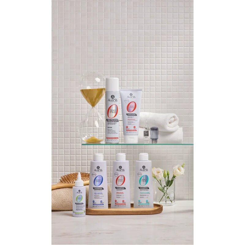 Alama Professional Zero Stress Intensive Hair Loss Lotion ampulice proti izpadanju las 12x6 ml