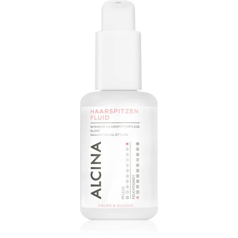 Alcina Color & Blond Hair Tip Fluid vlažilni in krepilni fluid za konice las 30 ml