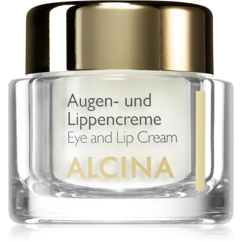 Alcina Effective Care krema za predel okoli oči in ustnic z gladilnim učinkom 15 ml