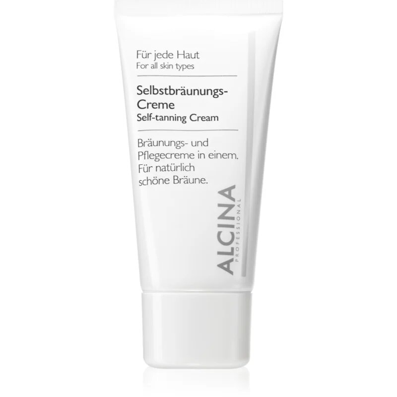 Alcina For All Skin Types samoporjavitvena krema za obraz 50 ml