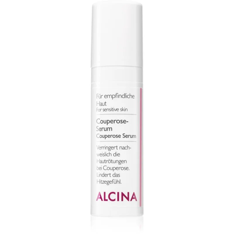 Alcina For Sensitive Skin serum za zmanjšanje žilic in rdečice kože 30 ml