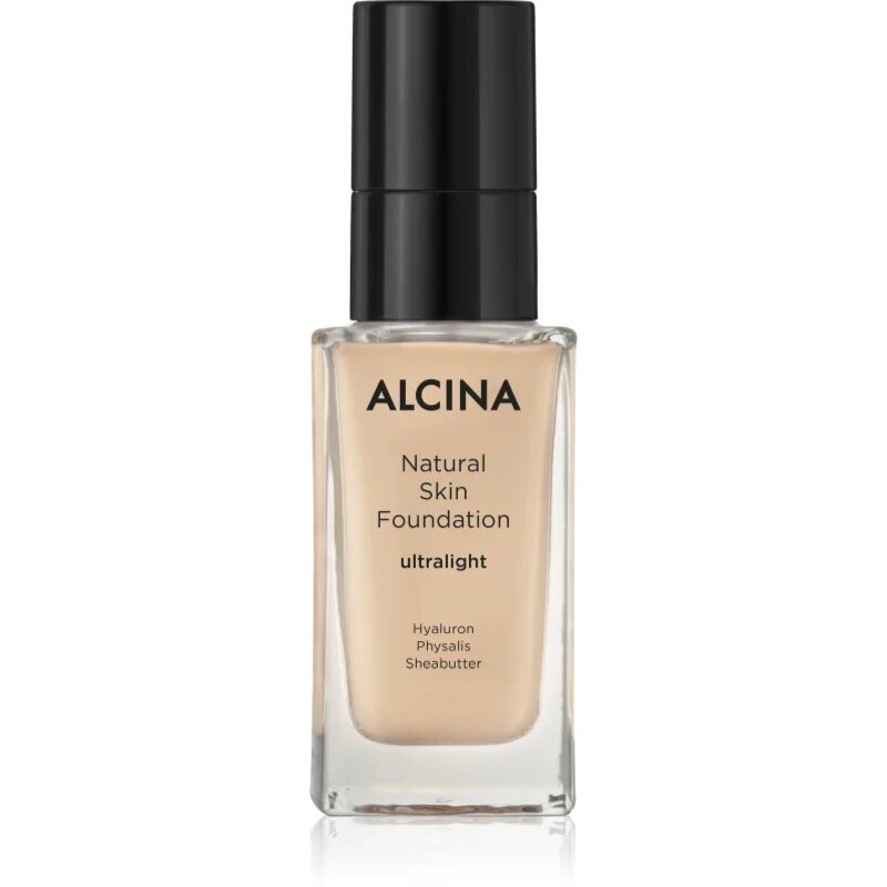 Alcina Natural Skin Foundation ultra lahka podlaga odtenek Ultralight 35 ml