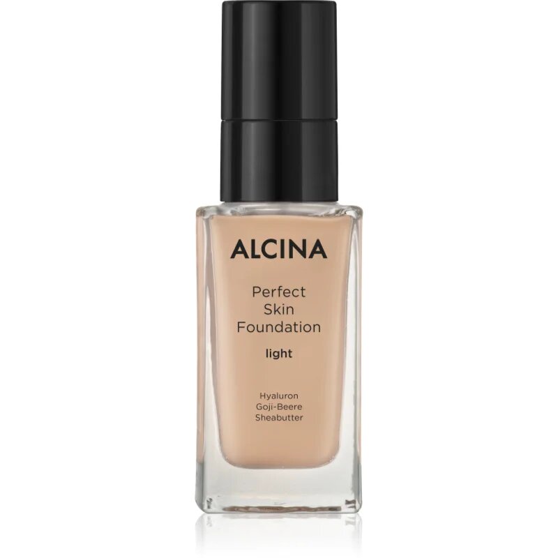 Alcina Perfect Skin Foundation prekrivni tekoči puder za popolno polt odtenek Light 35 ml