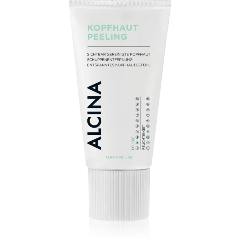Alcina Sensitive Line čistilni piling za občutljivo lasišče 150 ml