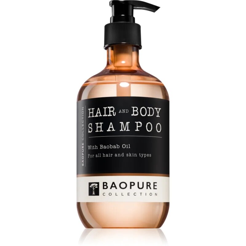 Alda cosmetics Baopure šampon za lase in telo 475 ml