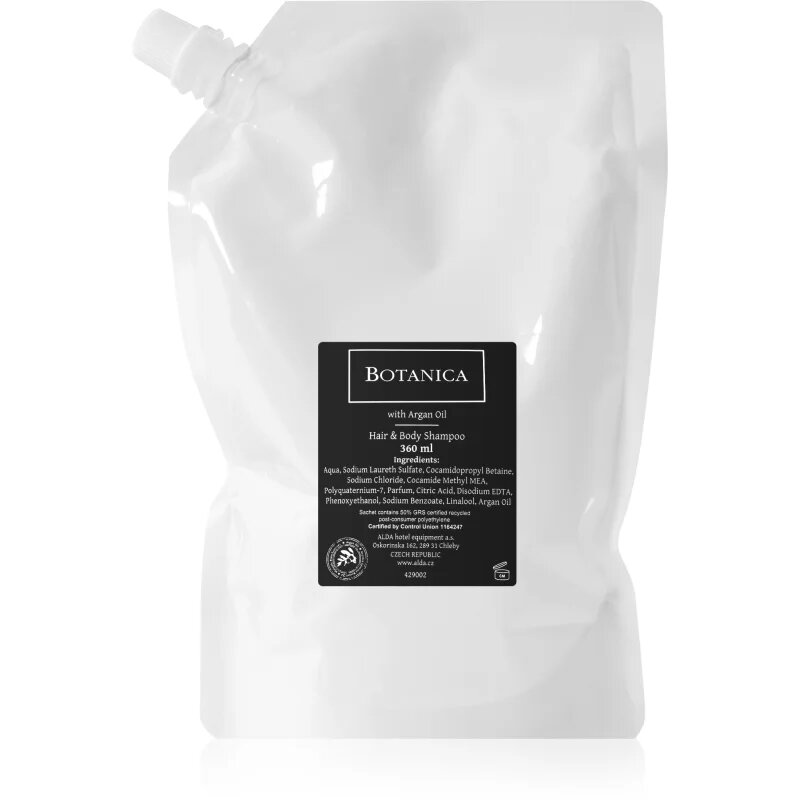 Alda cosmetics Botanica šampon za lase in telo 360 ml