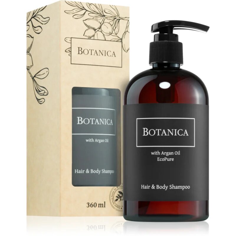 Alda cosmetics Botanica šampon za lase in telo 360 ml