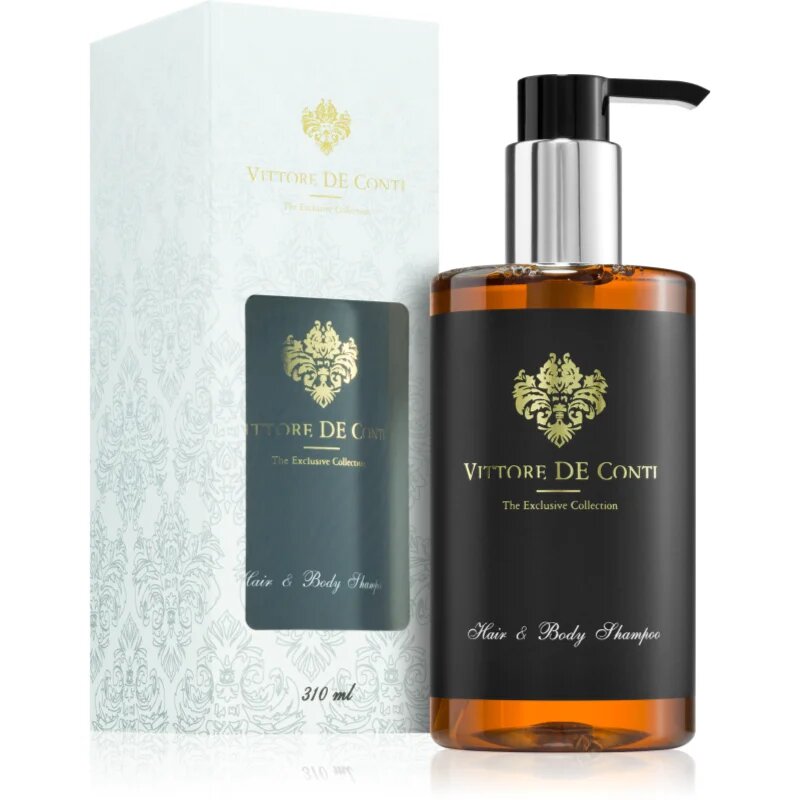 Alda cosmetics Vittore De Conti šampon za lase in telo 310 ml