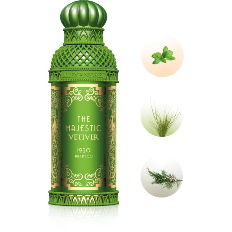Alexandre.J Art Deco Collector The Majestic Vetiver parfumska voda uniseks 100 ml