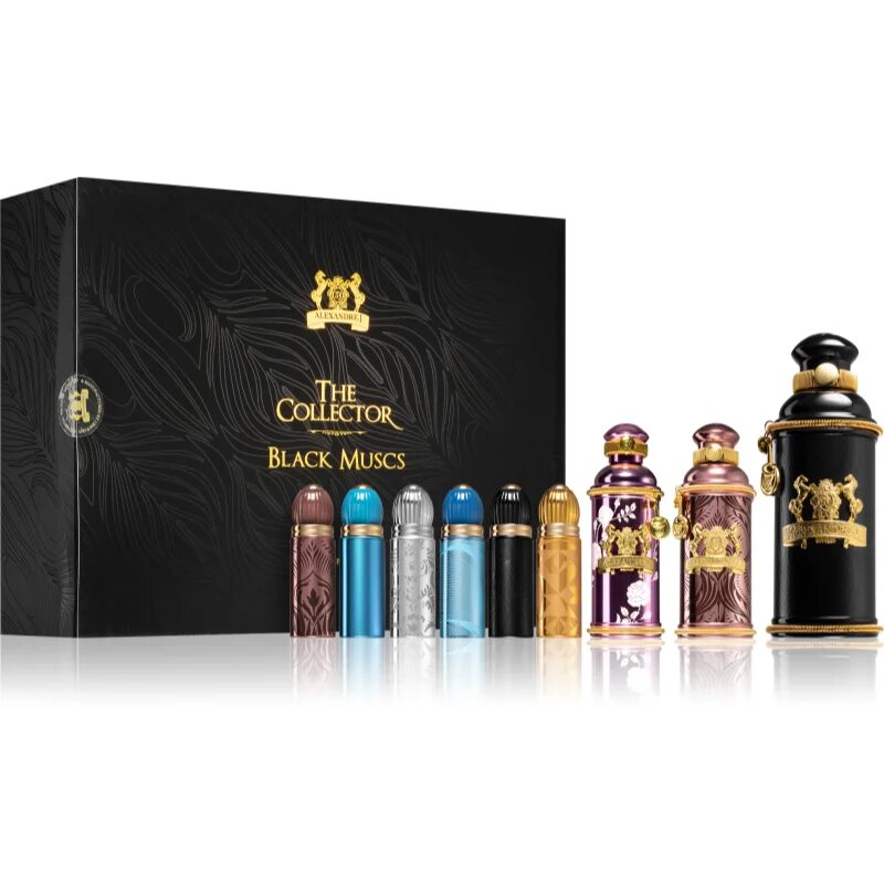 Alexandre.J The Collector: Black Muscs darilni set uniseks