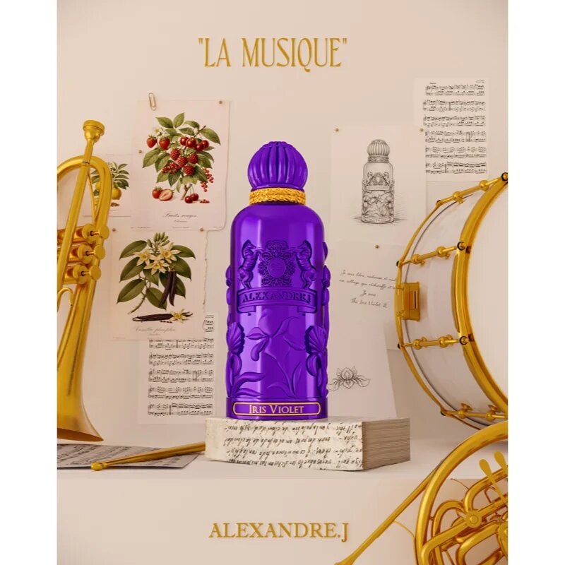 Alexandre.J The Elixir Collector Iris Violet II parfumska voda uniseks 100 ml