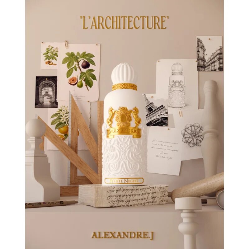 Alexandre.J The Elixir Collector White Night parfumska voda uniseks 100 ml
