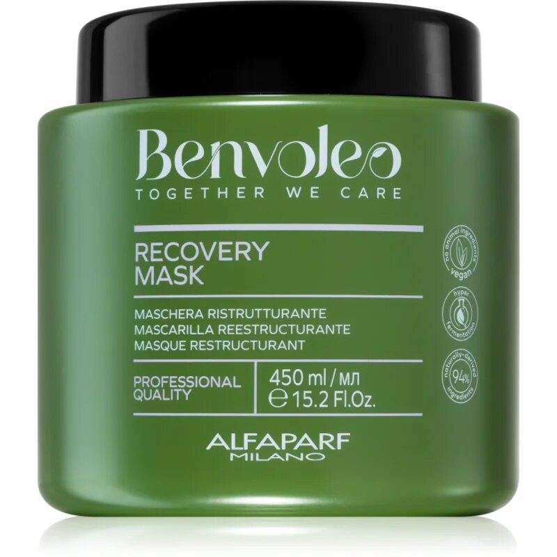 Alfaparf Milano Benvoleo Recovery intenzivna regeneracijska maska za poškodovane lase 450 ml